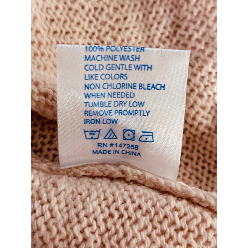 Simply Southern Tailgate Crew Neck Sweater Cream Sequin Graphic Small - Picture 7 of 7